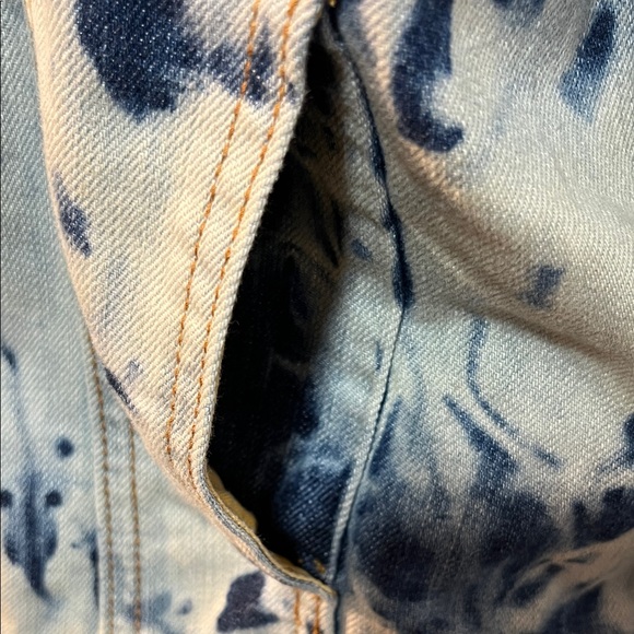Lucky Brand Tie-Dye Denim Jacket - Picture 7 of 9